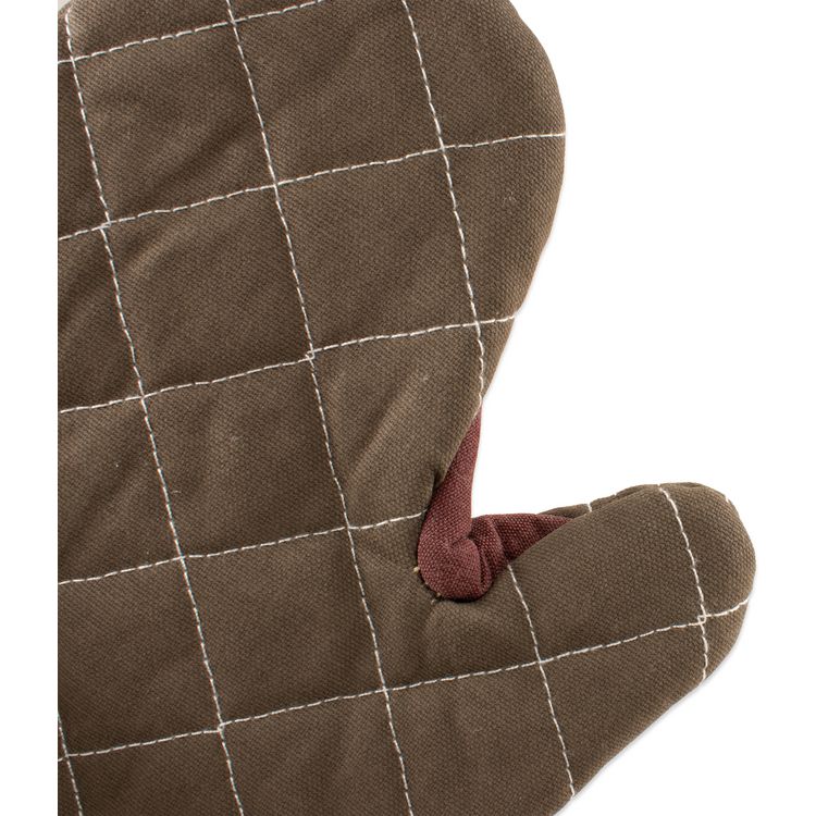 Bestguard Oven Mitt, 17", WebGuard Plus Fabric, Tan, Pair