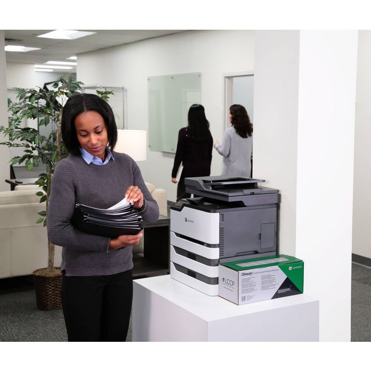 71C1XC0 Return Program Toner Cartridge, 12,500 Page-Yield, Cyan