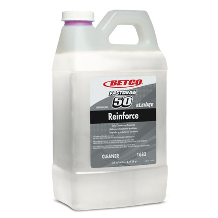 Reinforce Floor Cleaner and Protectant, Lemon Scent, 2 L Bottle, 4/Carton