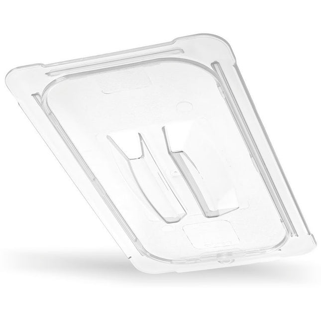 StorPlus Polycarbonate Handled Universal Lid, 10.38 x 12.75 x 0.88, Clear, Plastic