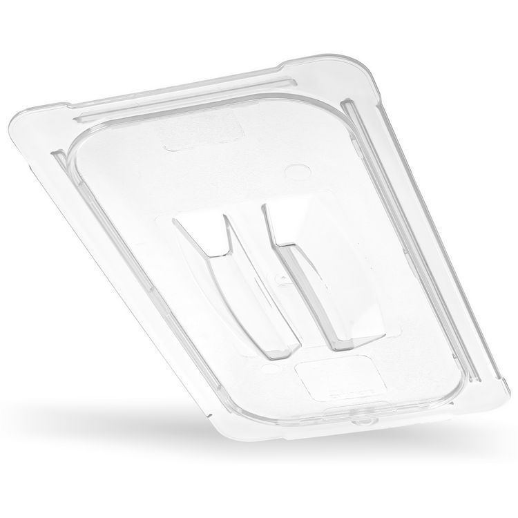 StorPlus Polycarbonate Handled Universal Lid, 10.38 x 12.75 x 0.88, Clear, Plastic