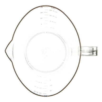 Commercial Measuring Cup, 1 gal, Plastic, Clear