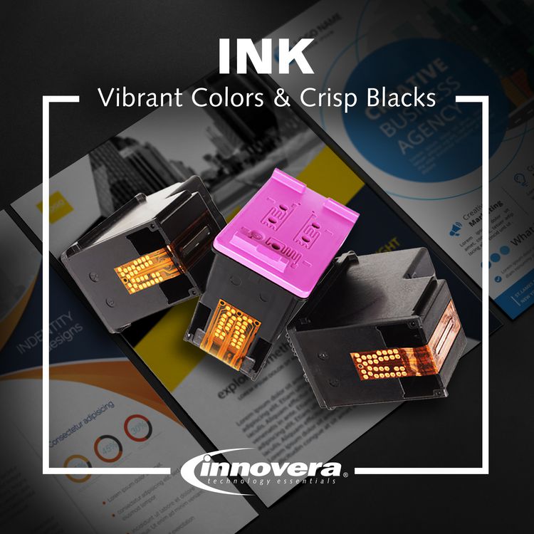 Remanufactured Black High-Yield Ink, Replacement for 910XL (3YL65AN), 825 Page-Yield