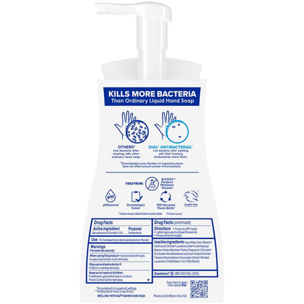 Antibacterial Foaming Hand Wash, Spring Water Scent, 10 oz, 8/Carton