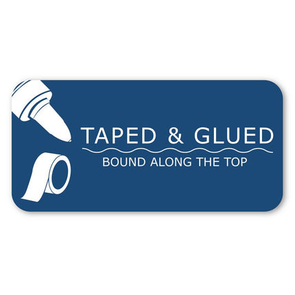 Covered Engineering Pad, 5 sq/in Quadrille Rule, 80 Green 8.5 x 11 Sheets, 24/Carton