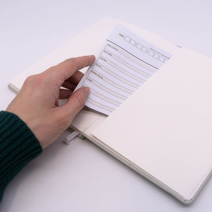 Soft Cover Notebook, College Rule, Pebble Cover, (96) 8.2 x 5.11 Sheets