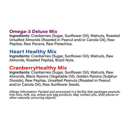 Healthy Trail Mix Snack Packs, Assorted Flavors, 1.2 oz Pouch, 24/Bag, 2 Bags/Carton