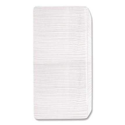 1/4-Fold Lunch Napkins, 1-Ply, 12" x 12", White, 500/Pack, 6 Packs/Carton
