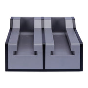 Cutlerease Base, Holds 2 Dispensers, 10.25 x 11 x 5.25, Gray/Black