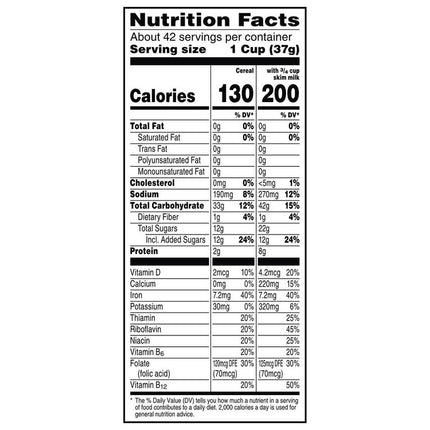 Frosted Flakes Breakfast Cereal, 2 Bags/61.9 oz Box, 2 Boxes/Carton