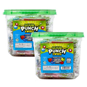 Twists, Variety, 2.59 lb Tub, Approx. 210 Pieces/Tub, 2 Tubs