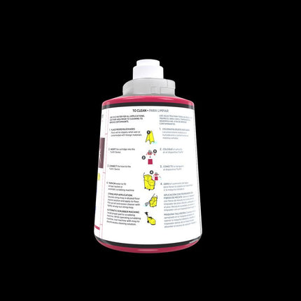 Heavy Duty Neutral Floor Cleaner, Fruity Floral Scent, 2 L Cartridge, 2/Carton