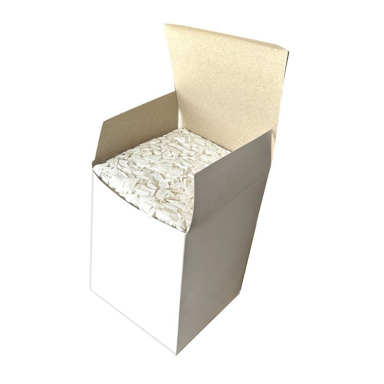 Wrapped Giant Straws, 7.75", Polypropylene, Red/White Striped, 7,200/Carton