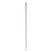 Wrapped Jumbo Straws, 10.25", Polypropylene, Red, 2,000/Carton