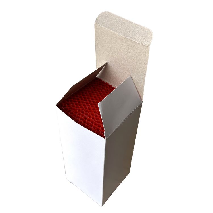 Jumbo Straws, 7.75", Polypropylene, Red, 2,500/Carton