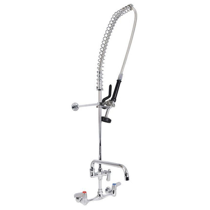 WorkForce Prerinse Add-A-Faucet, 4.62" Height/12" Reach, Chrome