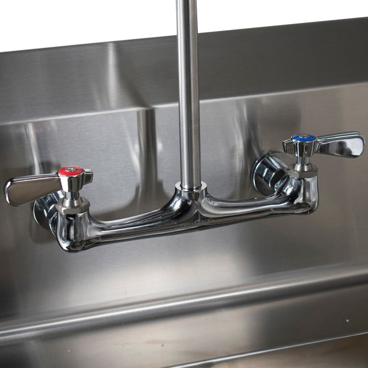 WorkForce Prerinse Add-A-Faucet, 8" Height, Chrome