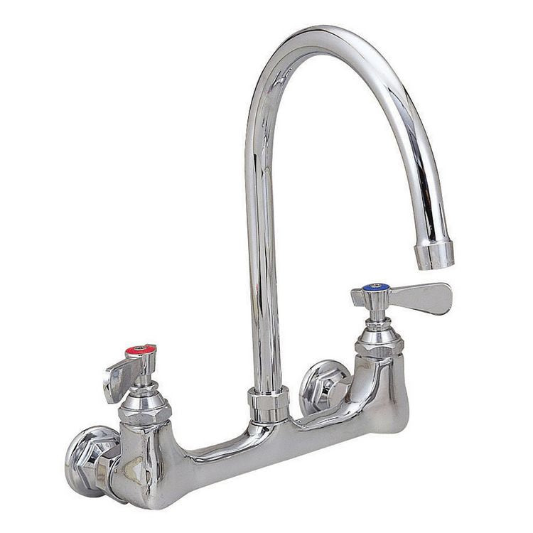 WorkForce Standard Duty Faucet, 7.88" Height/3" Reach, Chrome-Plated Brass