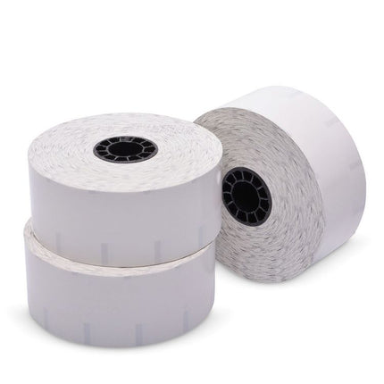 Sticky Media, 1.57" x 375 ft, White, 12 Rolls/Carton