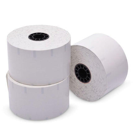 Sticky Media, 2.28" x 350 ft, White, 12 Rolls/Carton