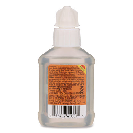 Clear Gorilla Glue, 1.75 oz Bottle