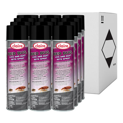 Bed Bug Killer, 16 oz Aerosol Spray, 12/Carton