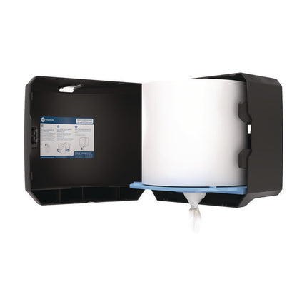 SofPull CenterPull Hand Towel Dispenser, 10.13 x 10.58 x 11.33, Black