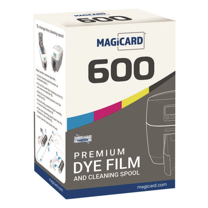 MB300YMCKO/2 Color Ribbon, Black/Cyan/Magenta/Yellow/Topcoat Protective Layer