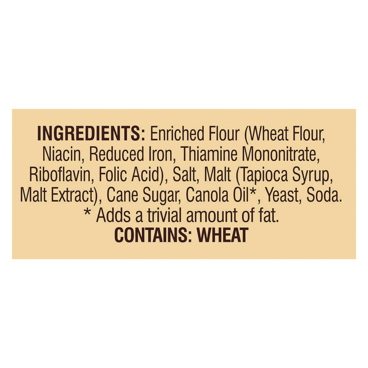 Mini Pretzels. 0.92 oz Pack, 36 Packs/Box, 2 Boxes/Carton