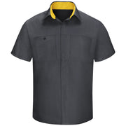 Red Kap® Men's Short Sleeve Performance Plus Shop Shirt With Oilblok Technology / SY42CY
