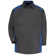 Red Kap® Men's Long Sleeve Motorsports Shirt / SP18CR