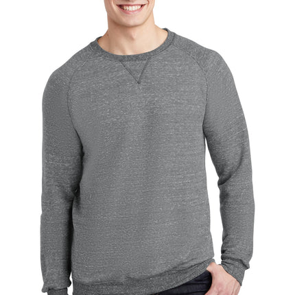 Jerzees  ® Snow Heather French Terry Raglan Crew 91M