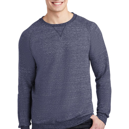 Jerzees  ® Snow Heather French Terry Raglan Crew 91M