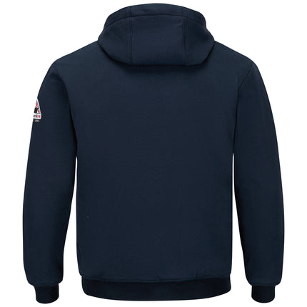 Bulwark® Men's Thermal Lined Zip-Front Hooded Sweatshirt / SEZ4NV