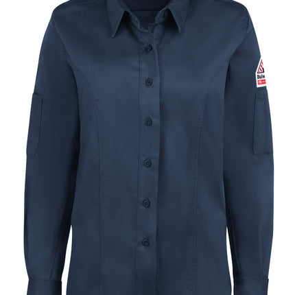 Bulwark® iQ Series Comfort Woven Women's Long Sleeve Shirt / QS33DB