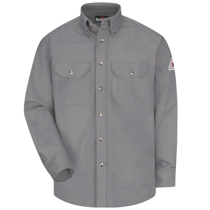 Bulwark® Men's Midweight FR Dress Uniform Shirt / SLU2SY