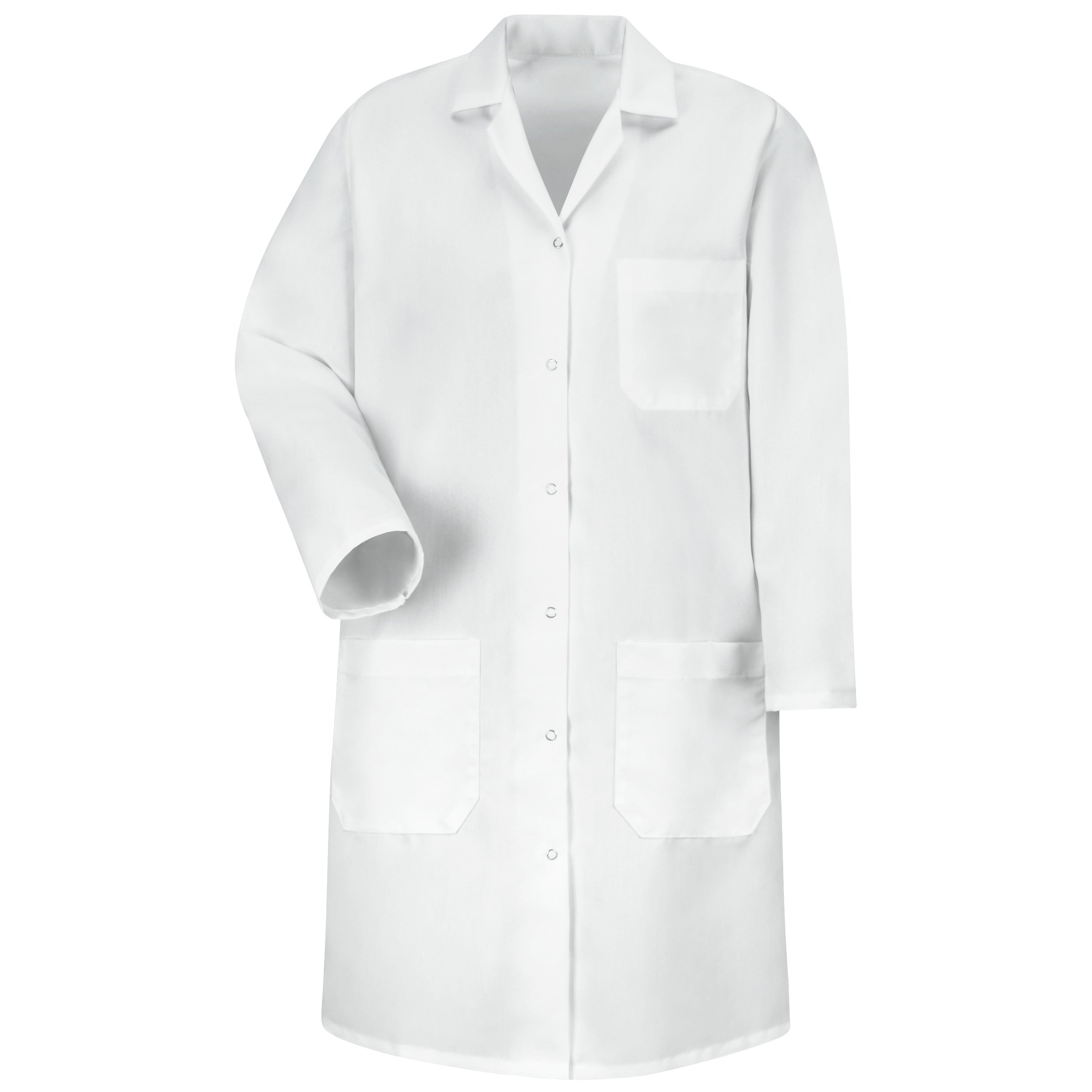 Red Kap® Women's Gripper-Front Lab Coat / KP15WH