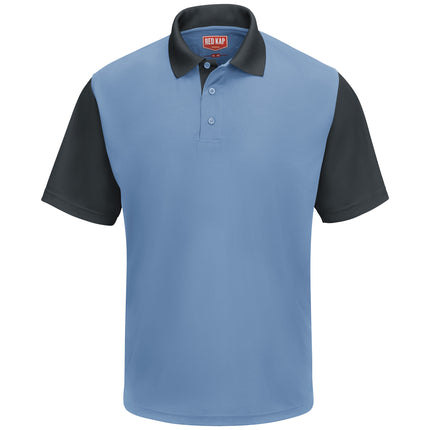 Red Kap® Men's Short Sleeve Performance Knit® Color-Block Polo / SK56MC