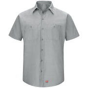 Red Kap® Men's Short Sleeve Work Shirt with MIMIX® / SX20GY