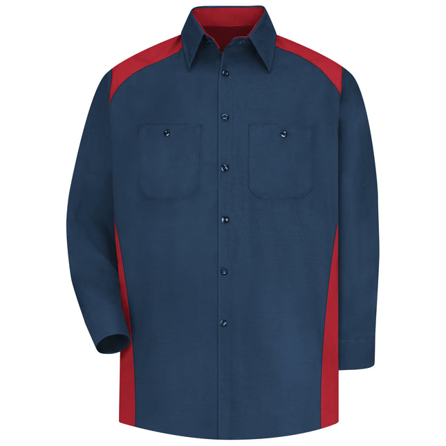 Red Kap® Men's Long Sleeve Motorsports Shirt / SP18RN