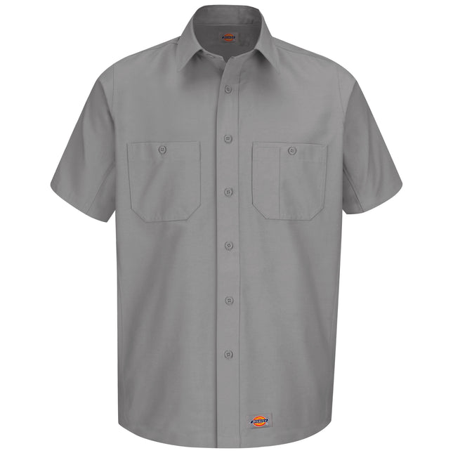 Dickies® Men's Canvas Short-Sleeve Work Shirt / WS20SV