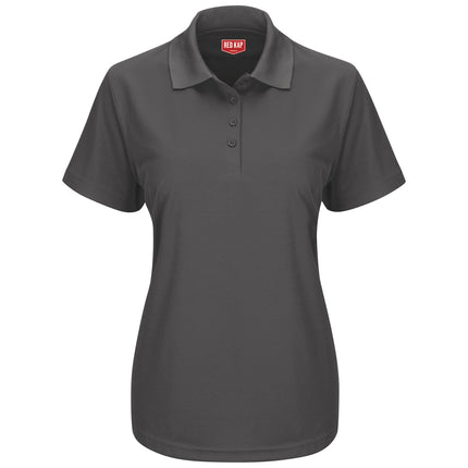 Red Kap® Women's Short Sleeve Performance Knit® Pocketless Core Polo / SK97CH