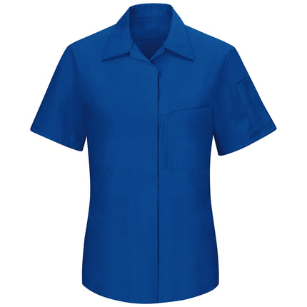 Red Kap® Women's Short Sleeve Performance Plus Shop Shirt with OilBlok Technology / SY41RB