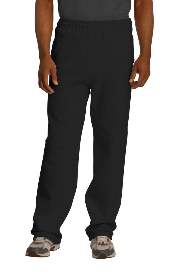Jerzees ® NuBlend ® Open Bottom Pant with Pockets. 974MP