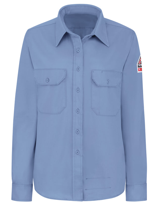 Bulwark® Women's Midweight FR Dress Uniform Shirt / SLU3LB