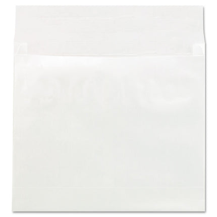 Deluxe Tyvek Expansion Envelopes, Open-Side, 4" Capacity, #15 1/2, Square Flap, Self-Adhesive Closure, 12 x 16, White, 50/CT