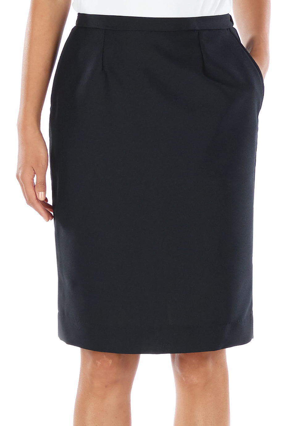 EDWARDS LADIES POLYESTER STRAIGHT SKIRT