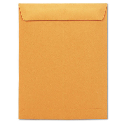 Catalog Envelope, #13 1/2, Square Flap, Gummed Closure, 10 X 13, Brown Kraft, 250/box