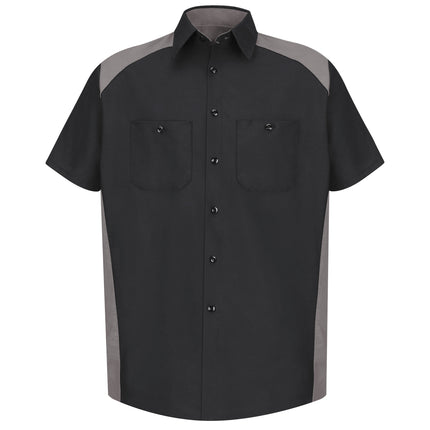 Red Kap® Men's Short Sleeve Motorsports Shirt / SP28BG