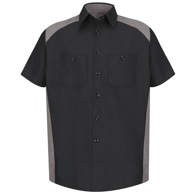 Red Kap® Men's Short Sleeve Motorsports Shirt / SP28BG
